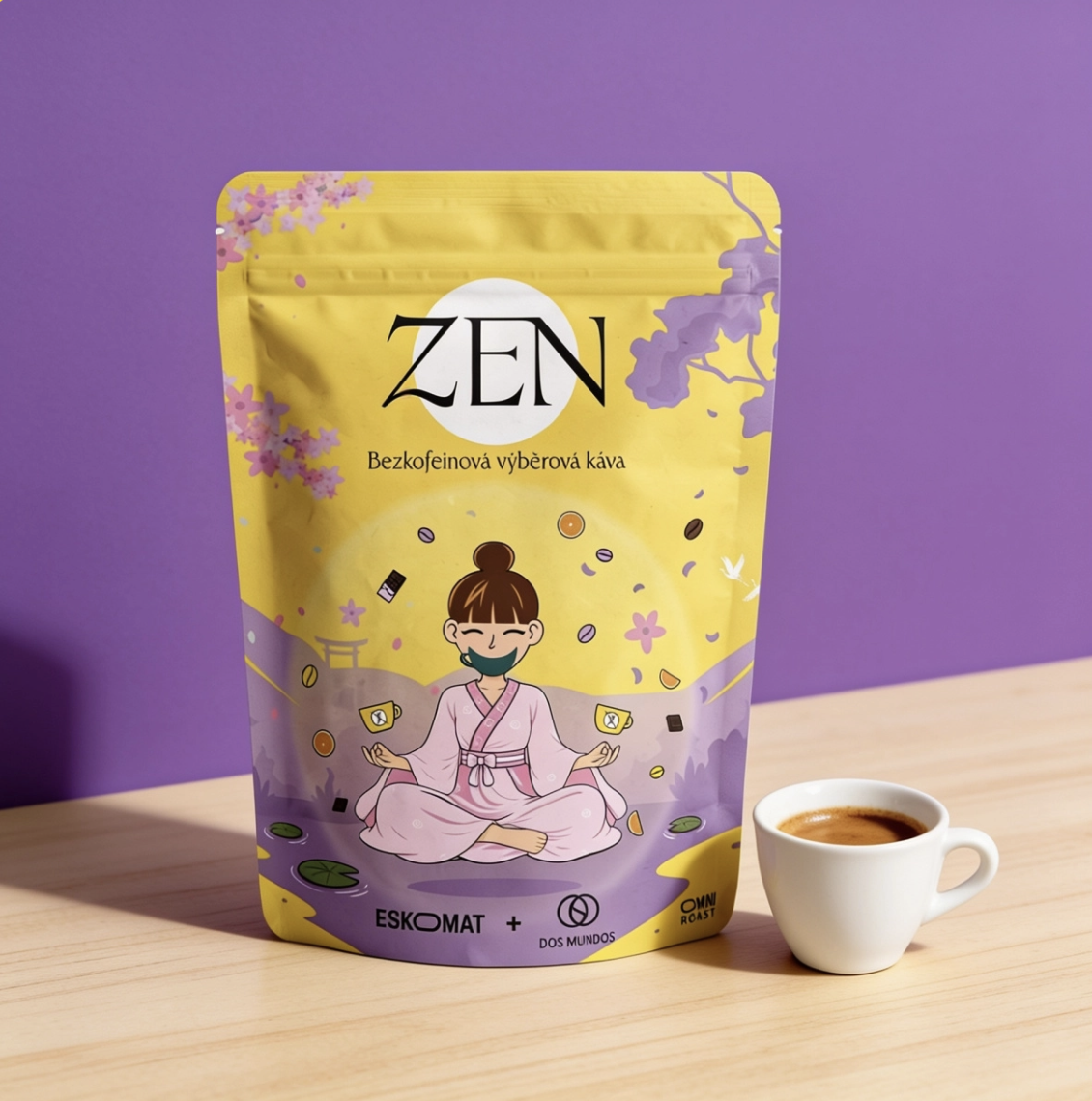 Dos Mundos & Eskomat Zen filtr/espresso bez kofeinu 500g