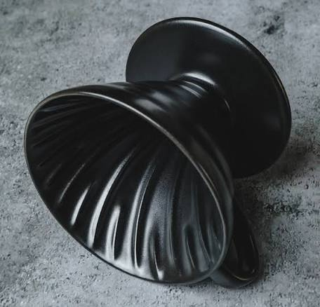 Hario keramický dripper na kávu V60-02 černý + 40 ks filtrů