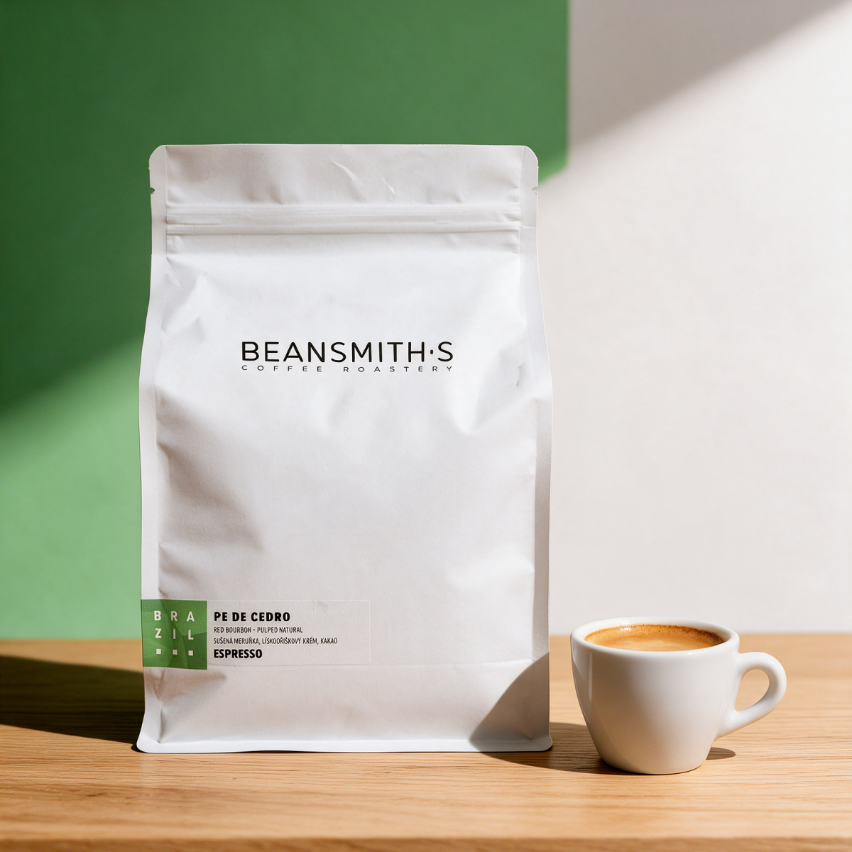 Beansmith's Brazílie Pe De Cedro Espresso 1kg