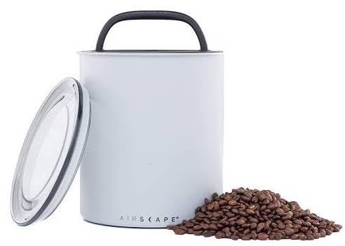 AirScape dóza na kávu 500g bílá