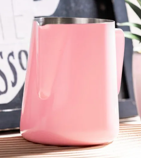 Studio Barista Classic konvička na mléko růžová 350ml