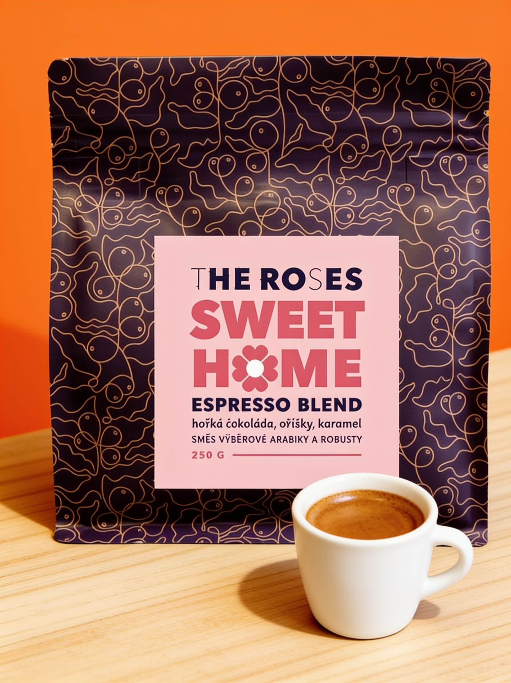 The Roses Sweet Home espresso blend 250g