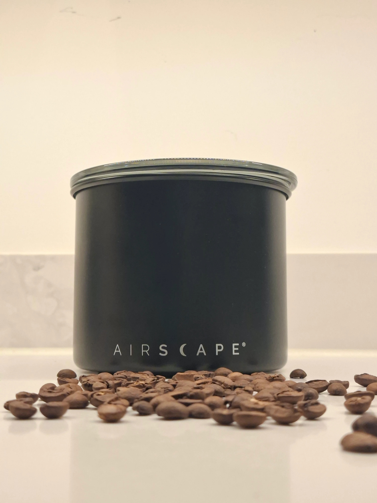 AirScape dóza na kávu 250g černá