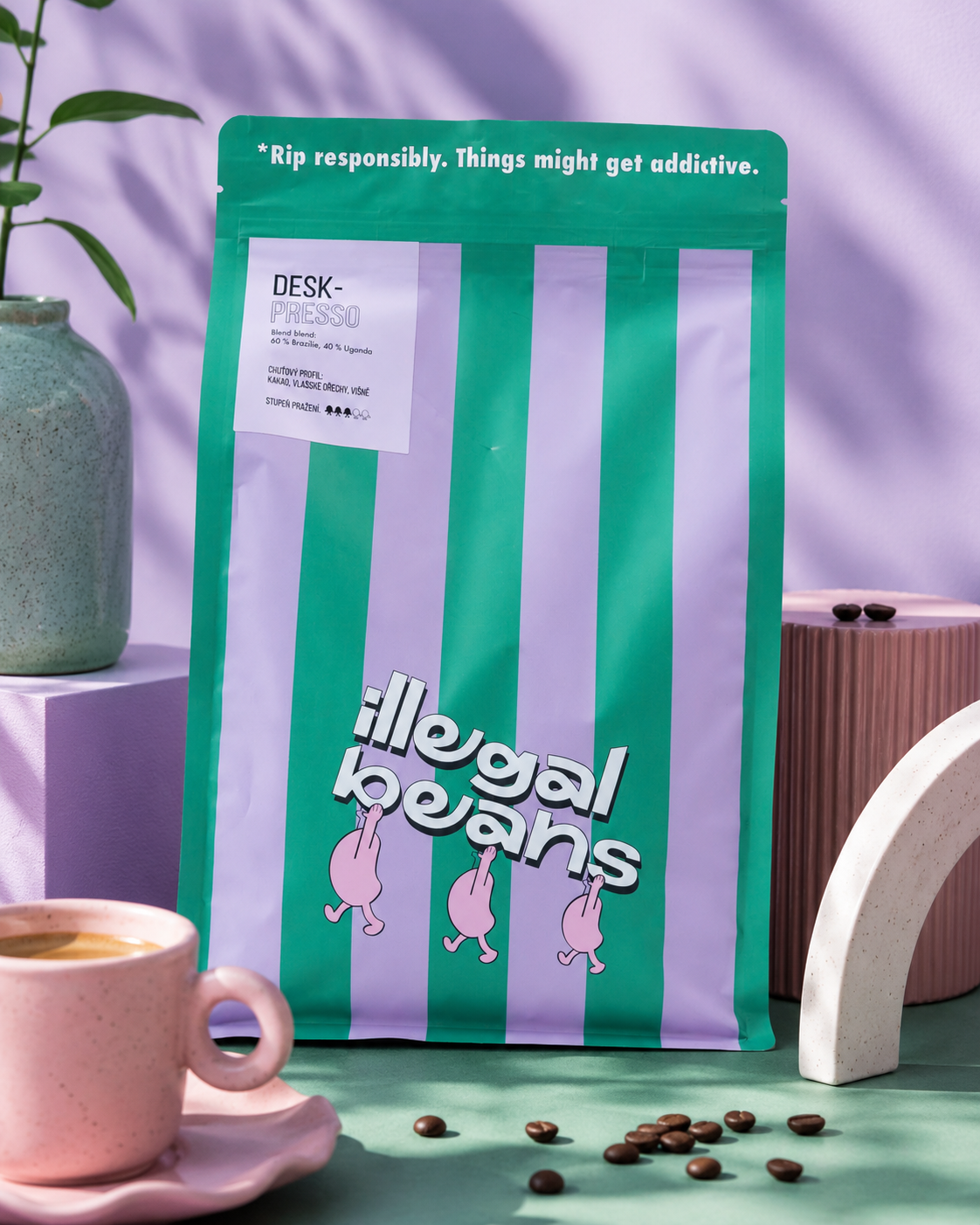 illegal beans Deskpresso Blonde espresso 1kg