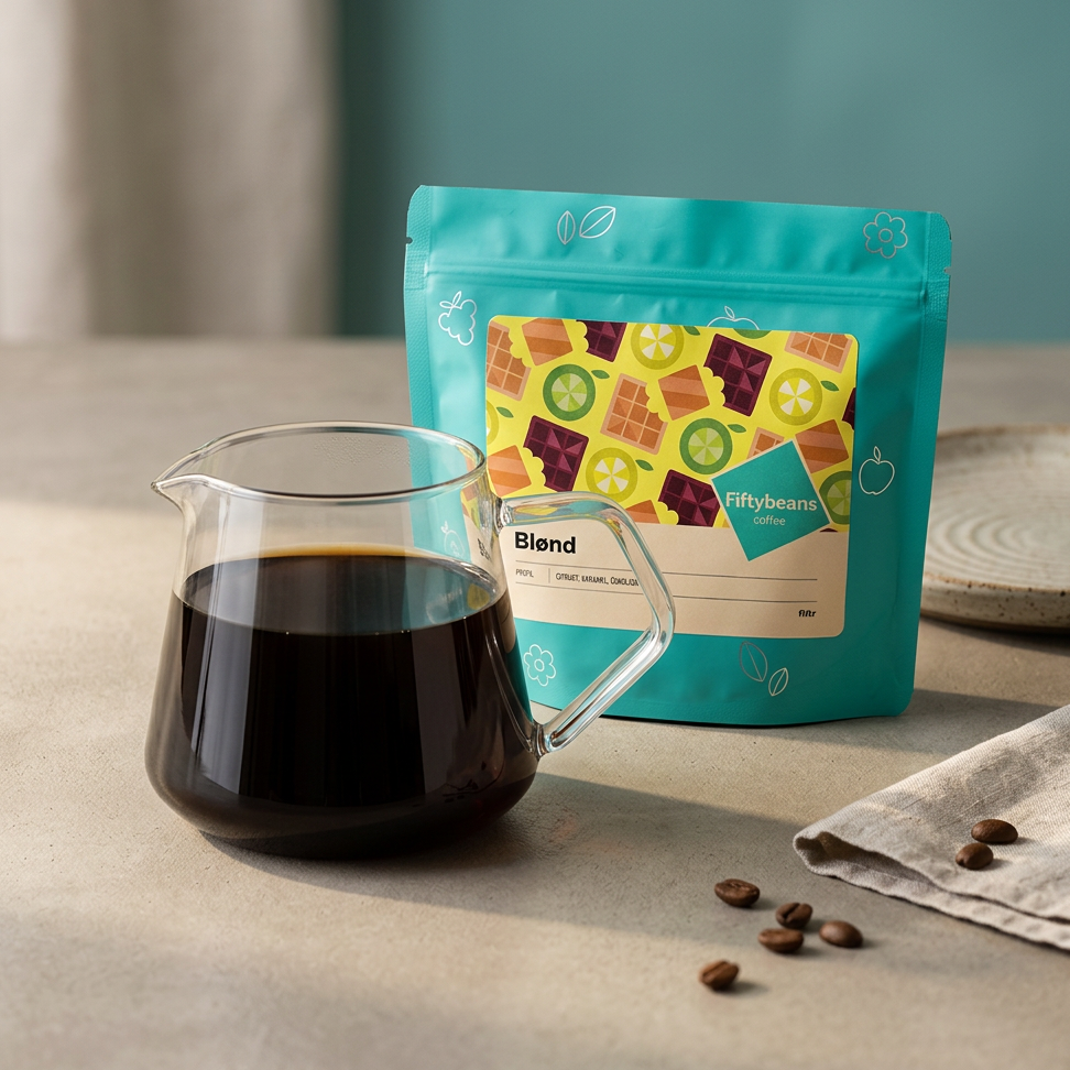 Fiftybeans BLØND filtr 200g