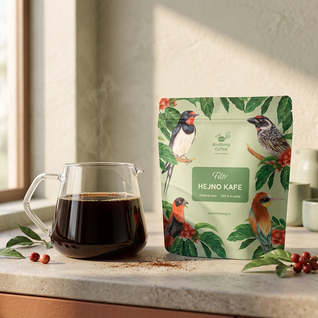 BirdSong Coffee Hejno kafe filtr 250g