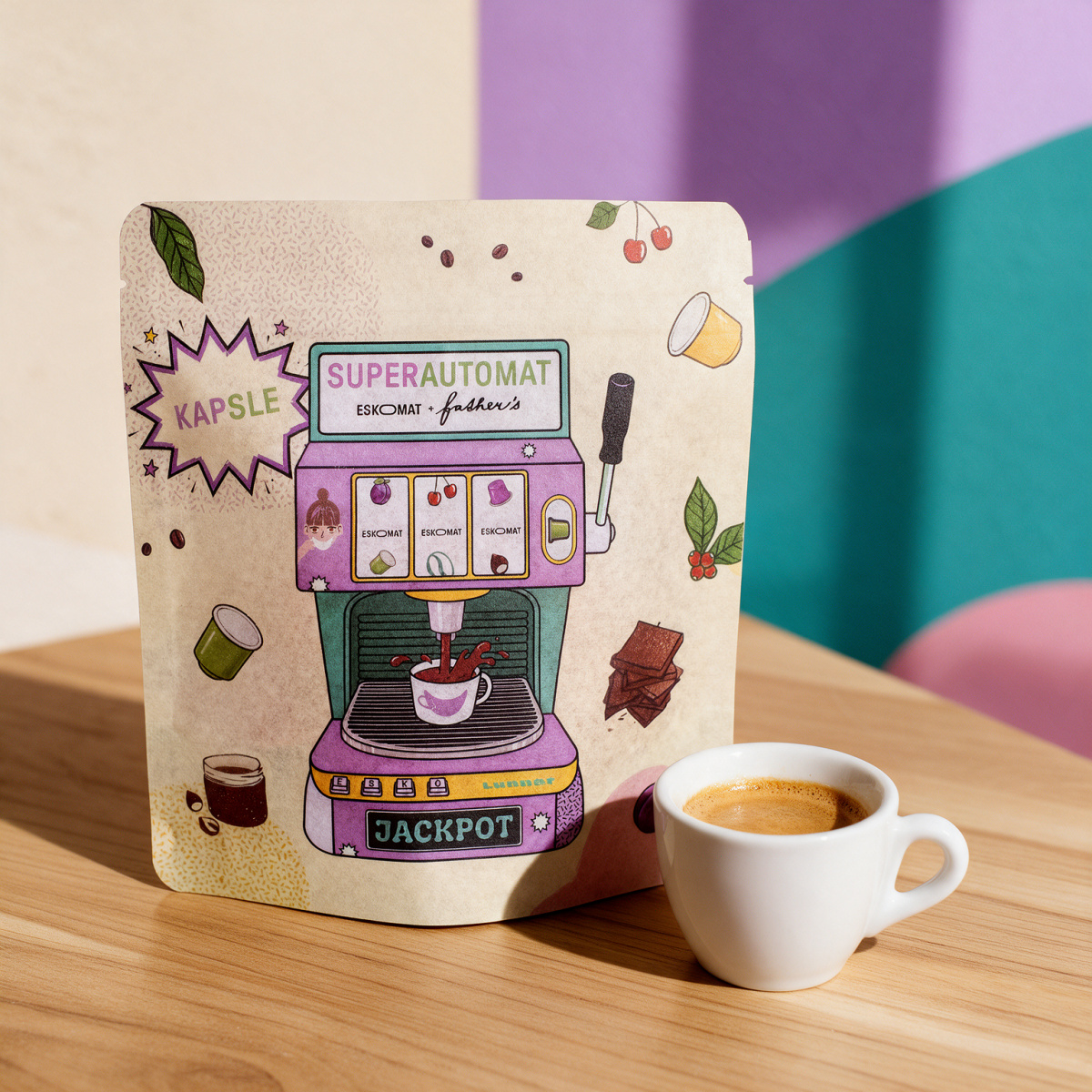 Father´s Coffee Roastery & Eskomat Superautomat kávové kapsle 10ks