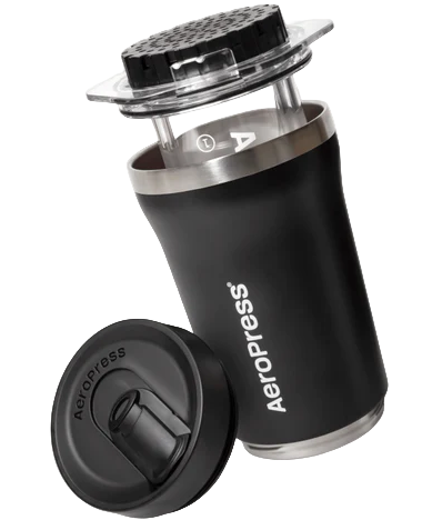 AeroPress Go Plus černý