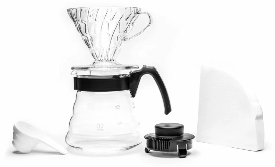 Hario Pour Over Kit V60-02 černý