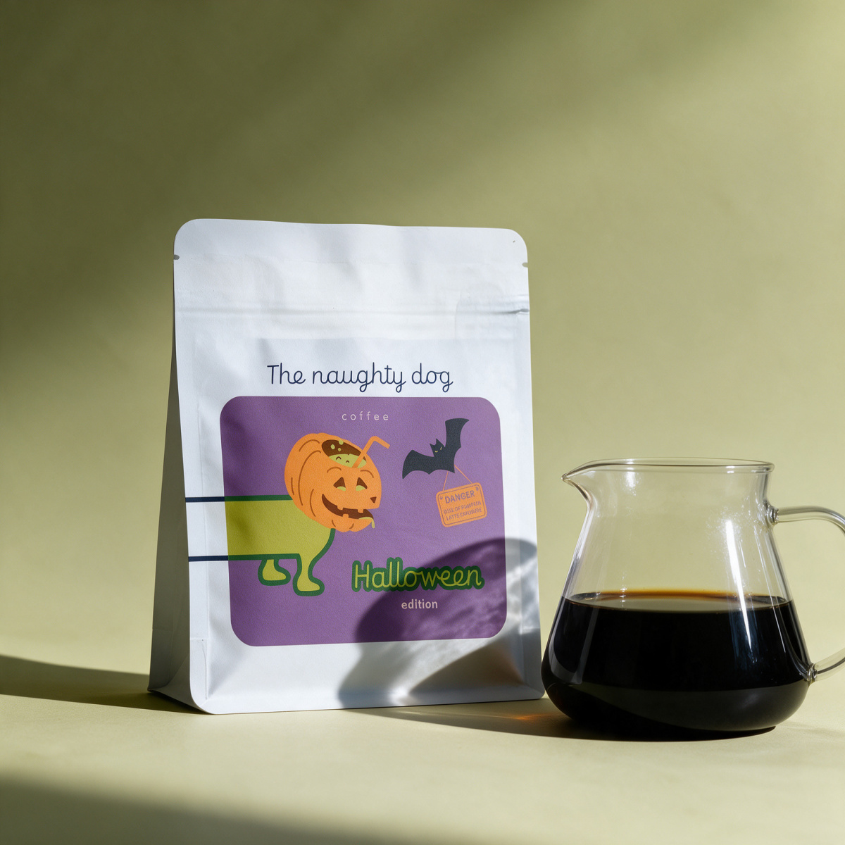 The Naughty Dog HALLOWEEN coffee filtr/espresso 200g
