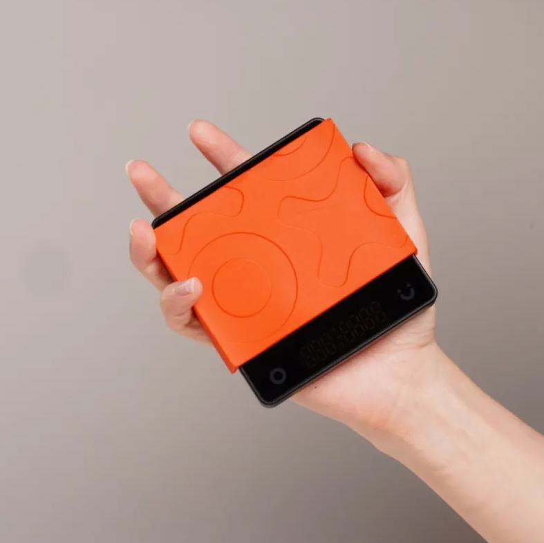 Nutti Piccolo digitální váha oranžová