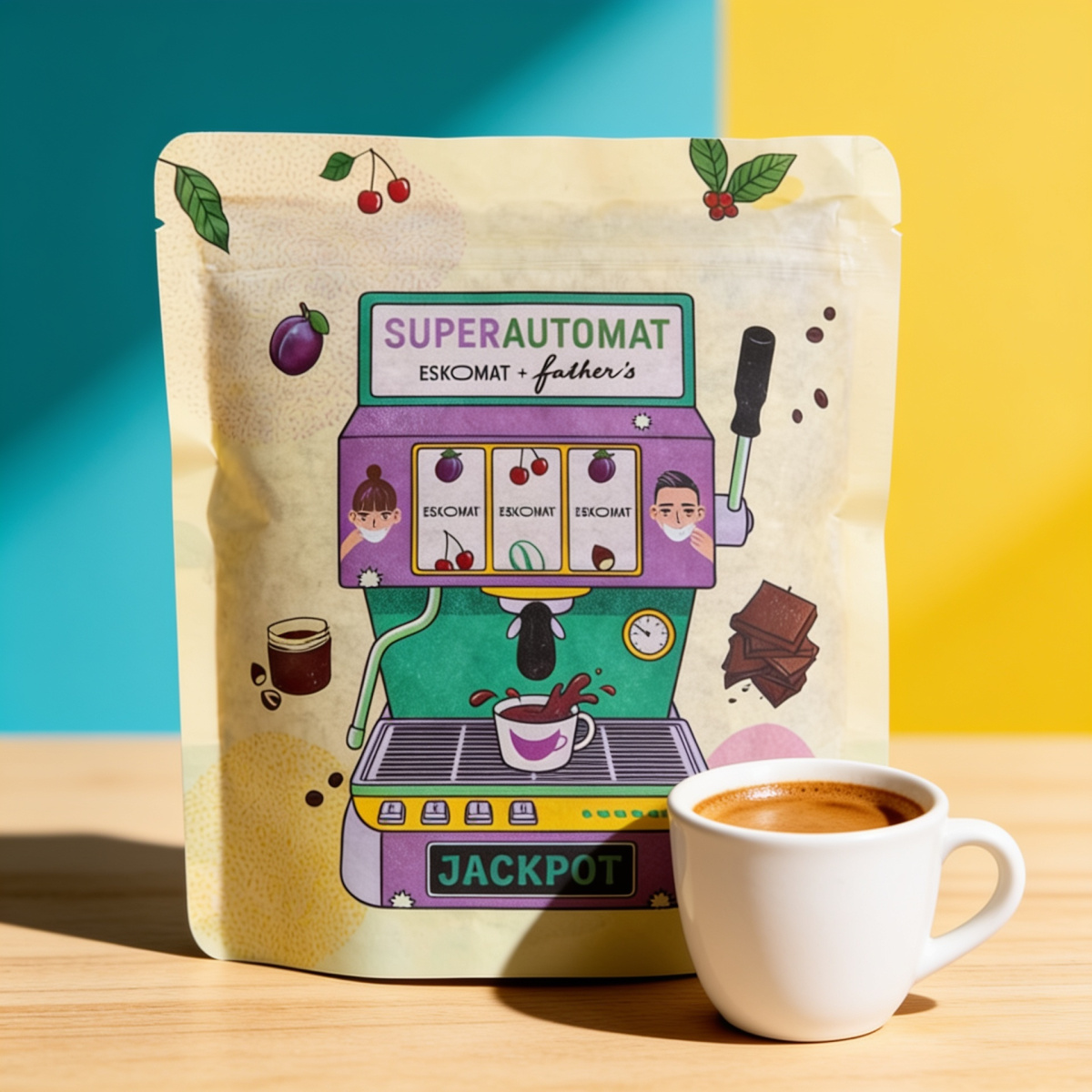 Father´s Coffee Roastery & Eskomat Superautomat espresso 250g