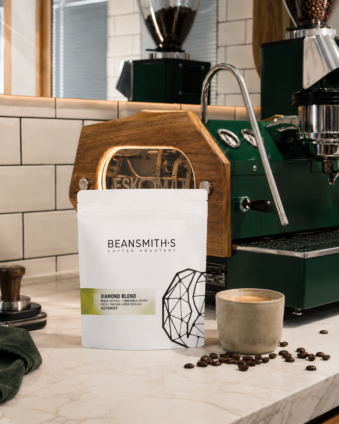 Beansmith's Brazílie Diamond espresso blend 250g