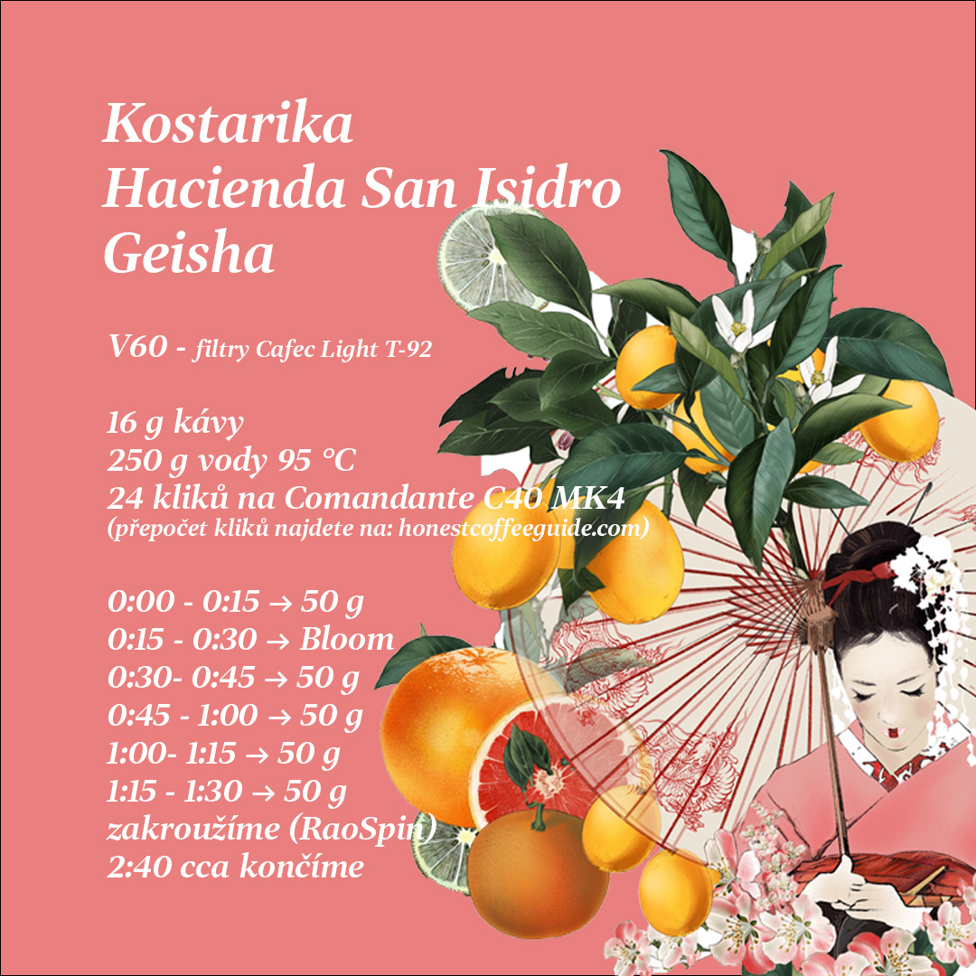 Kmen Kostarika San Isidro filtr 200g