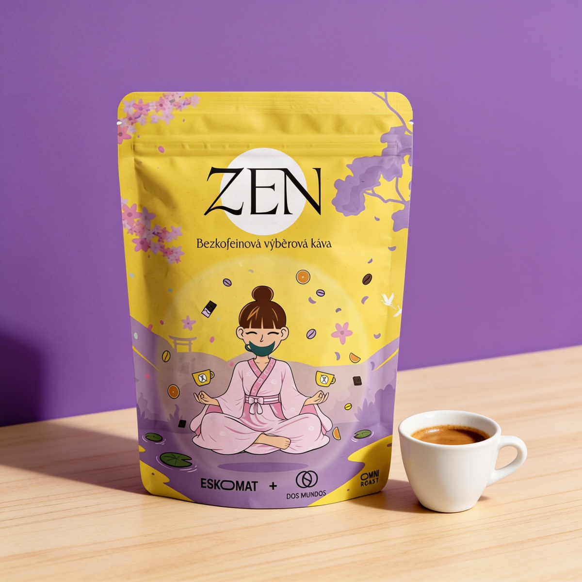 Dos Mundos & Eskomat Zen filtr/espresso bez kofeinu 200g