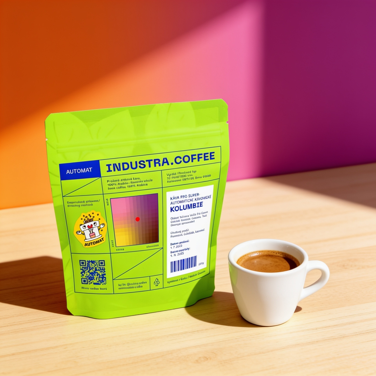 Industra.Coffee Automat espresso 250g