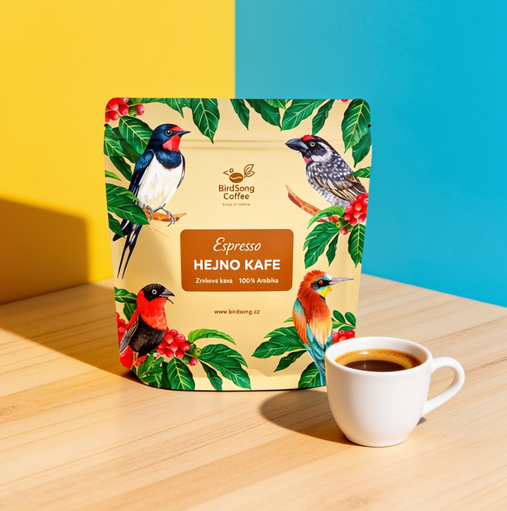 BirdSong Coffee Hejno kafe espresso 250g
