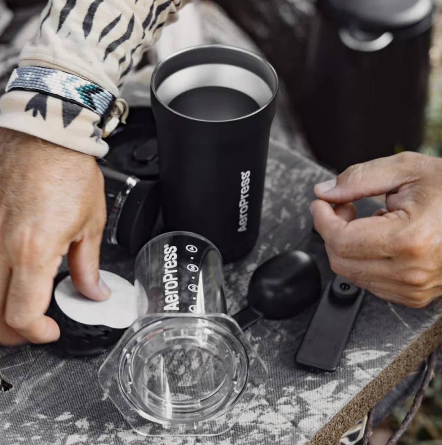 AeroPress Go Plus černý