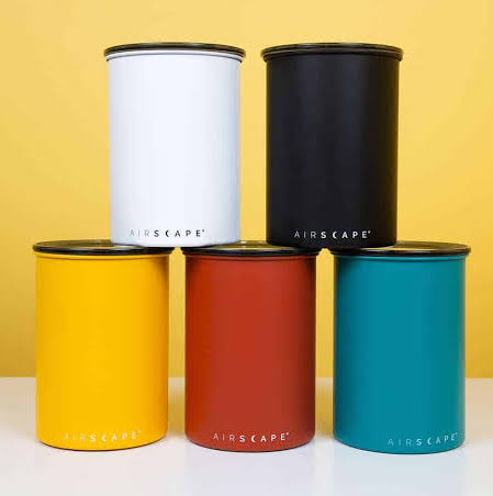 AirScape dóza na kávu 250g černá