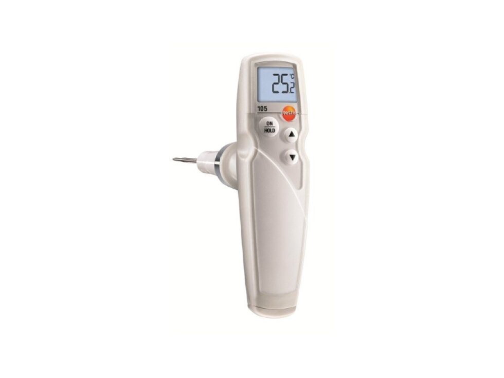 testo 105 - potravinářský teploměr s výměnnými měřicími špičkami