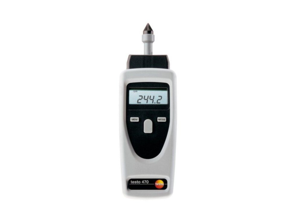 testo 470 optický a mechanický otáčkoměr sada