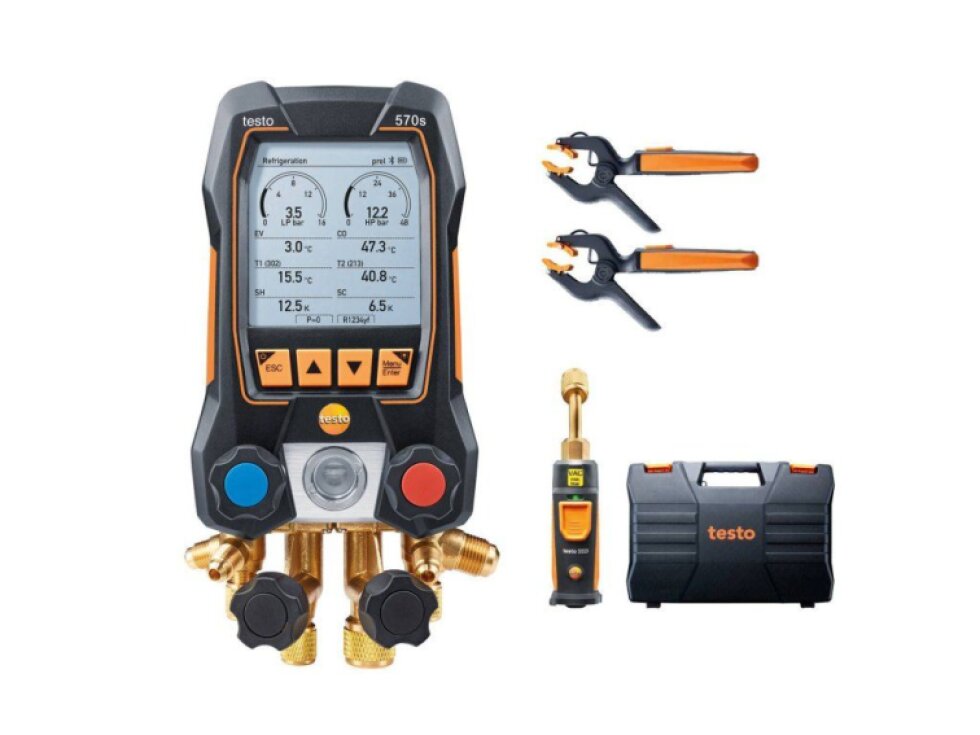 testo 570s - chytrá sada pro vakuum