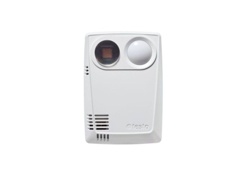 testo 160 THL - rádiový záznamník dat s integrovanými senzory pro teplotu, vlhkost, lux a UV-záření