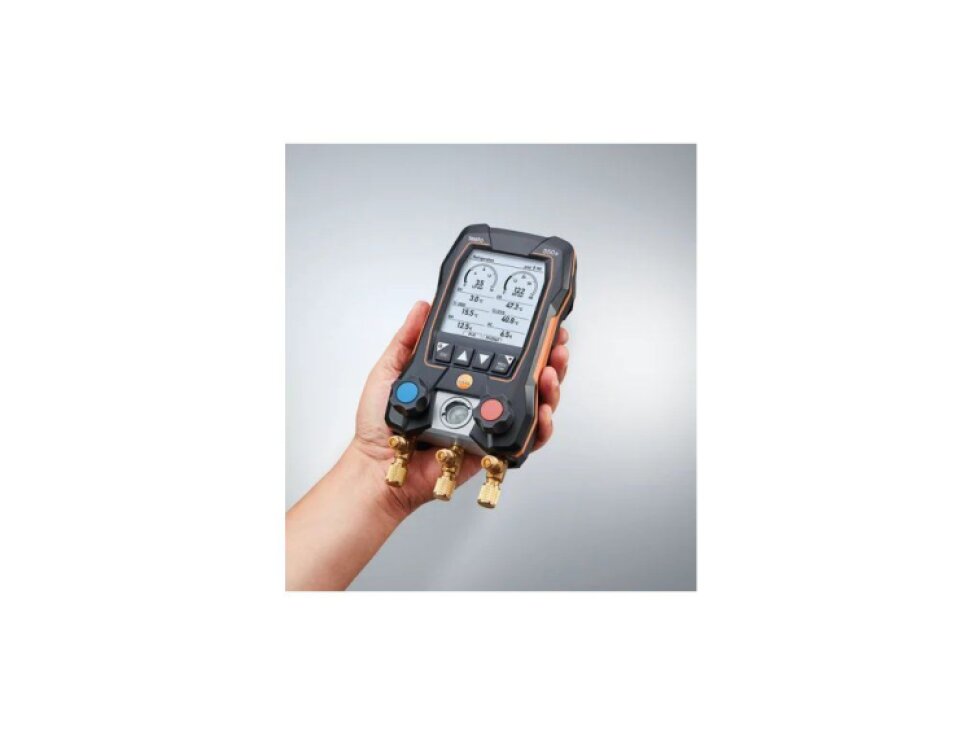 testo 550s - chytrá sada s klešťovými teplotními sondami