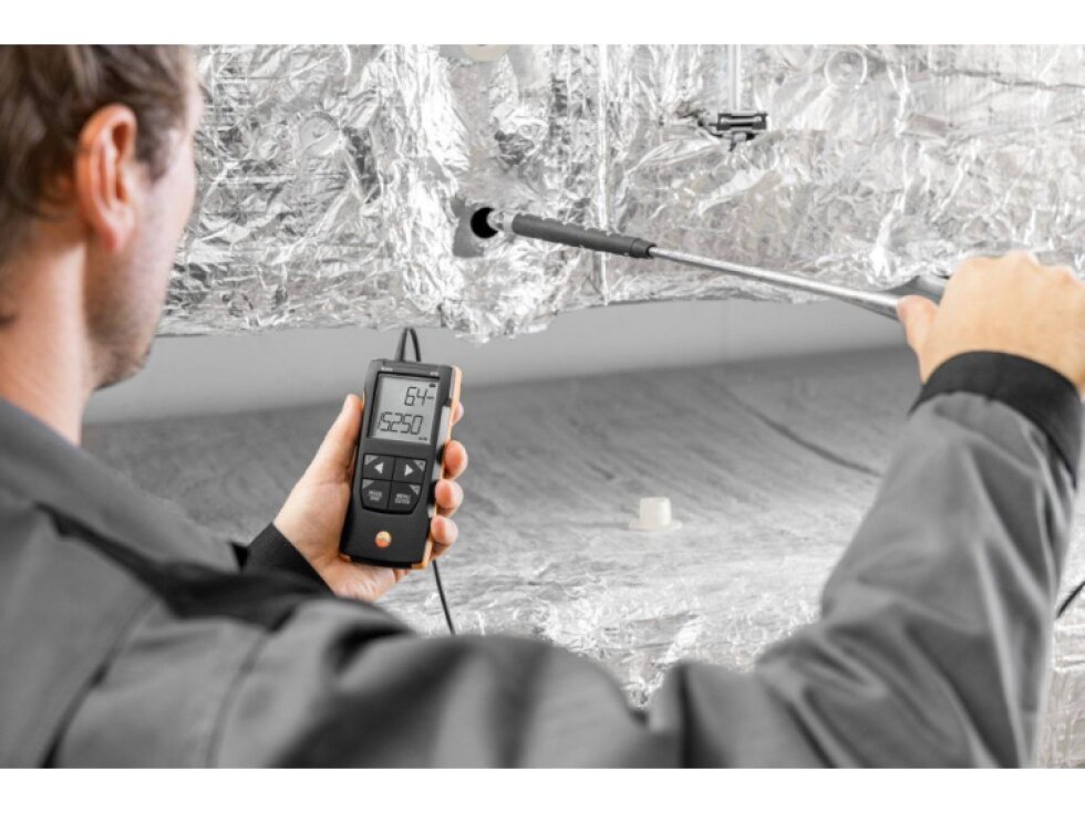 testo 416 - Digitální vrtulkový anemometr s 16mm vrtulkou a možností připojení k aplikaci