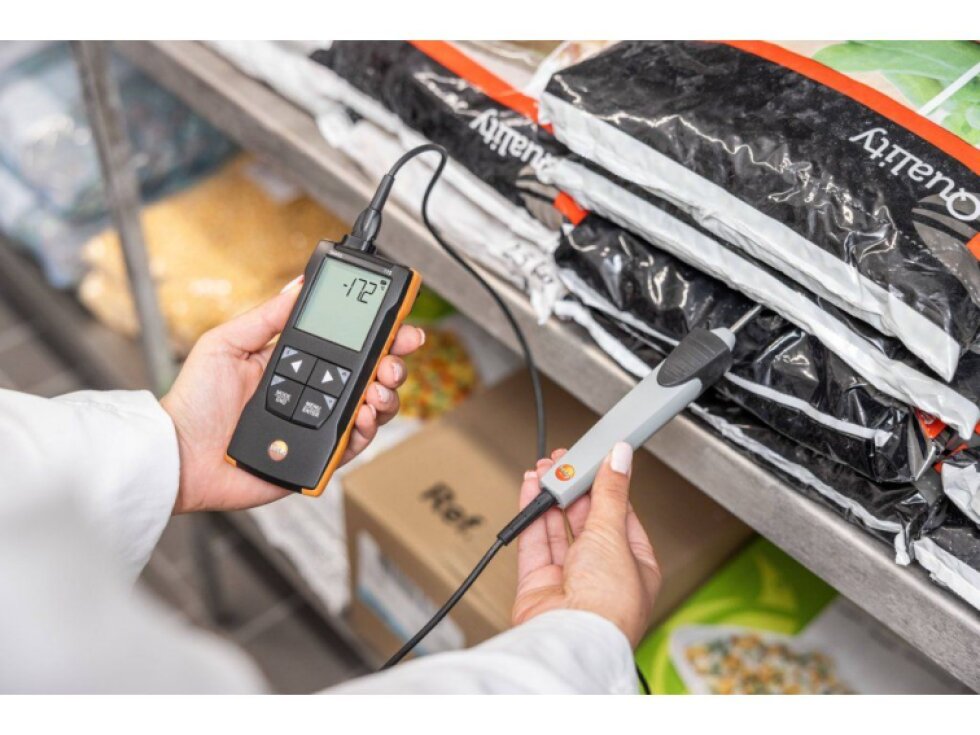 testo 110 – NTC a Pt100 teploměr s připojením k aplikaci