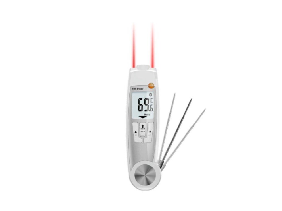 testo 104-IR BT - Infračervený/vpichový teploměr s připojením k aplikaci
