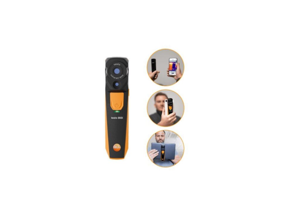 testo 860i sada - Bezdrátová termokamera pro chytré telefony