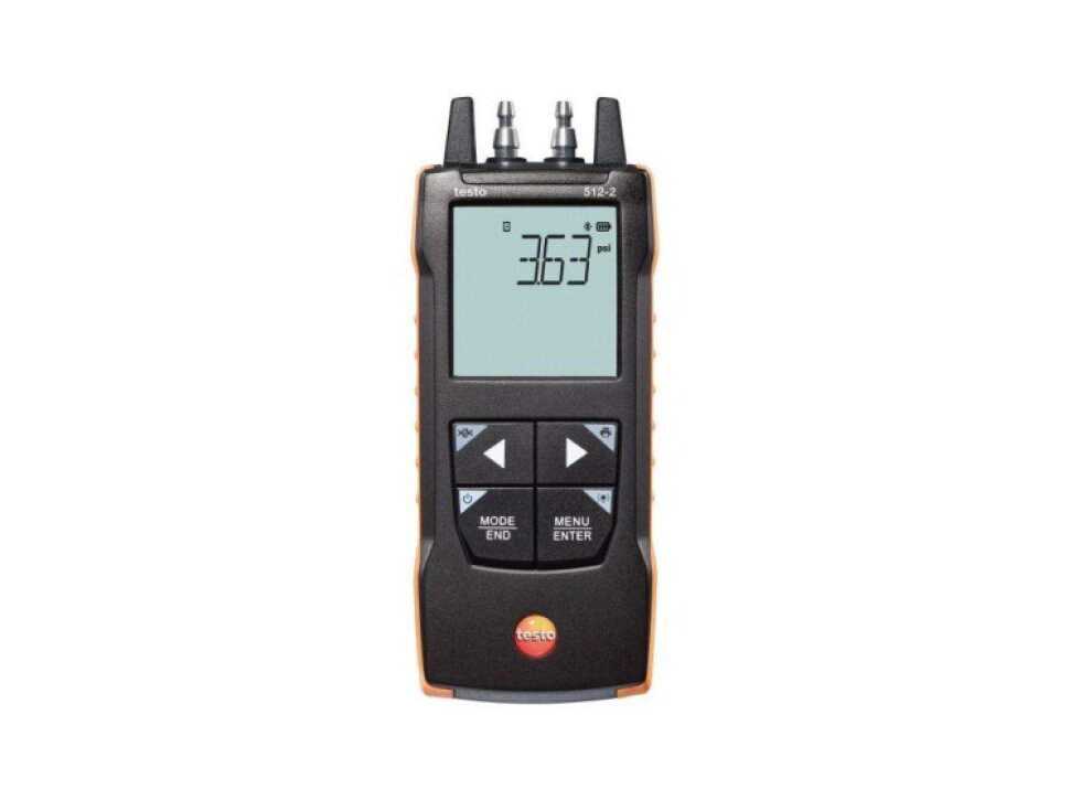 testo 512-2 – Digitální diferenční tlakoměr s připojením k aplikaci