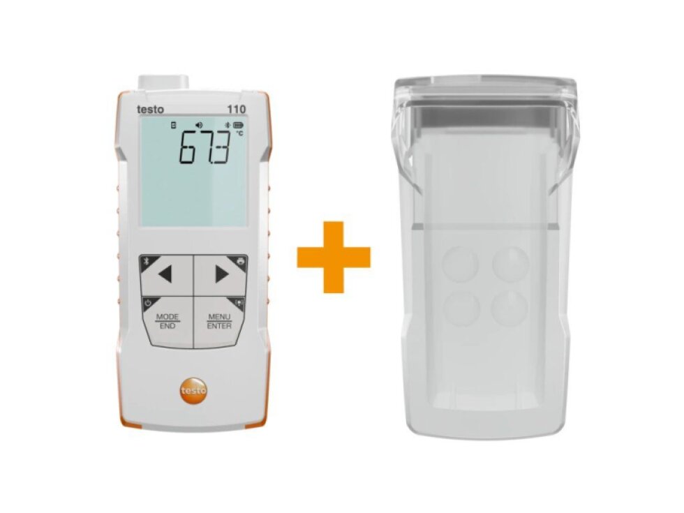 testo 110 Food - Univerzální přístroj pro měření teploty s připojením k aplikaci