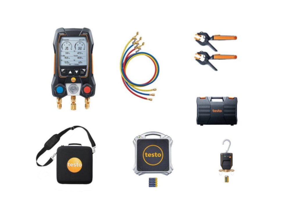 testo 550s - Základní sada pro tepelná čerpadla