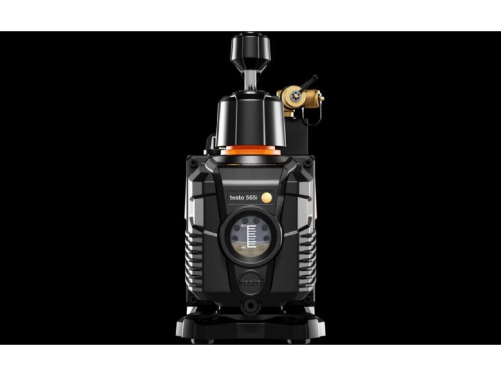 testo 565i - Inteligentní vakuová pumpa pro automatické odsávání s automatickým zastavením po dosažení cílových hodnot, 7 CFM (198 l/min)