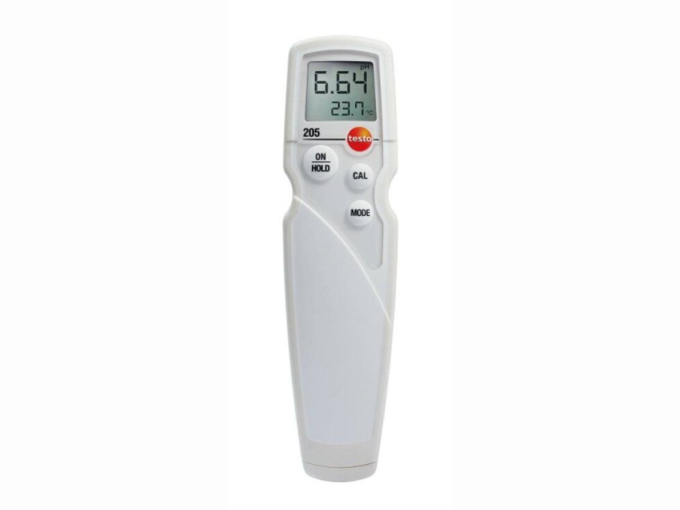 testo 205 základní sada - pH-metr/teploměr pro polotuhá média