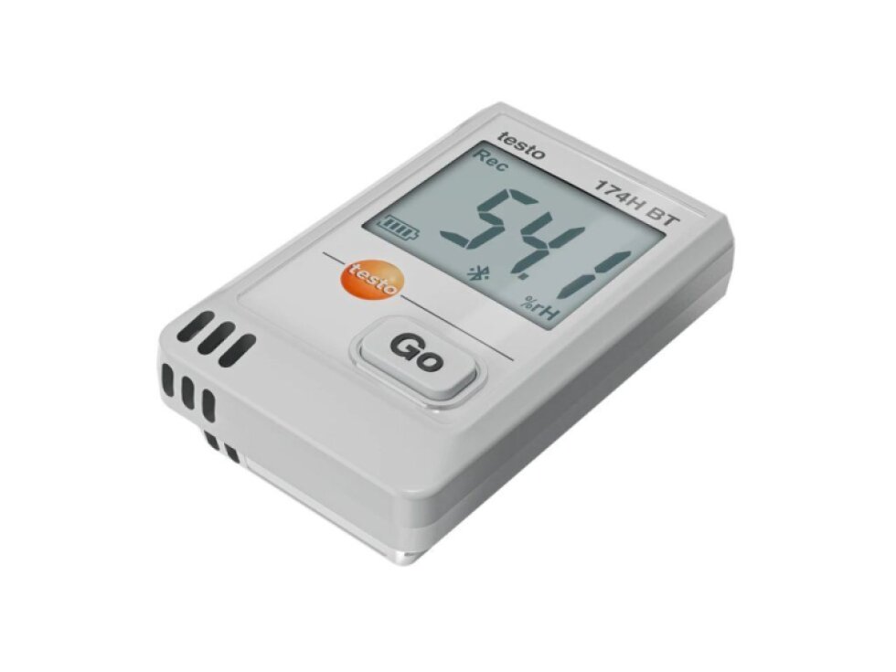 testo 174 H BT - Miniaturní záznamník pro měření teploty a vlhkosti s Bluetooth a připojením k aplikaci