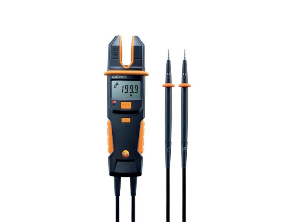 testo 755-1 zkoušečka napětí a proudu
