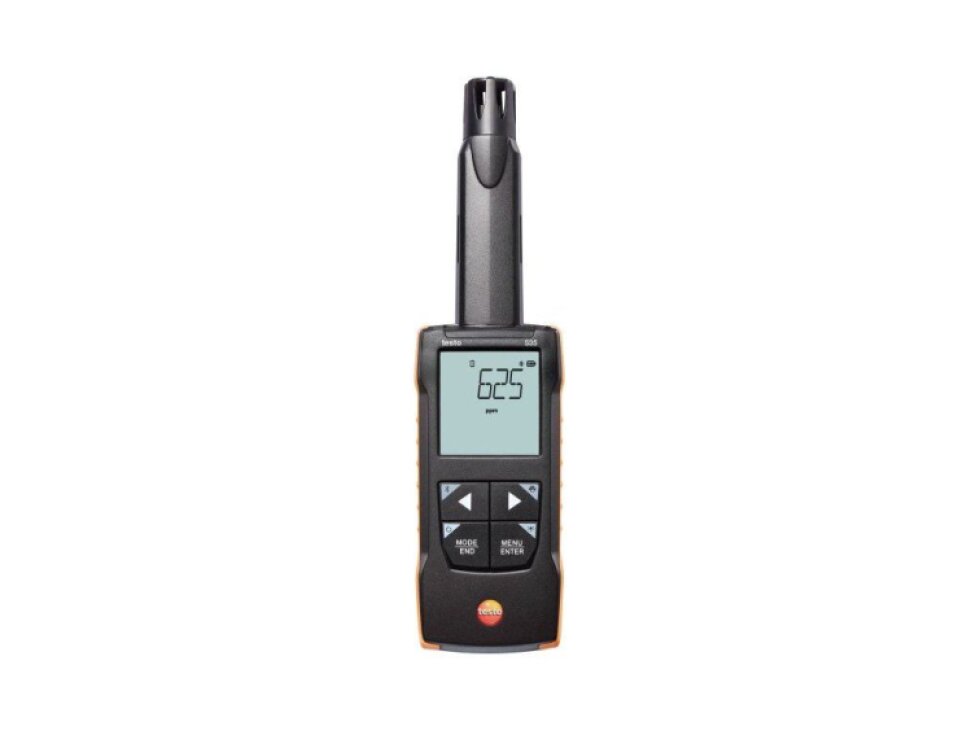 testo 535 – Digitální přístroj pro měření CO<sub>2</sub> s připojením k aplikaci
