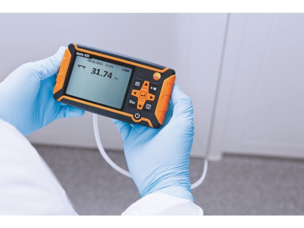 testo 420 sada pro měření objemového průtoku