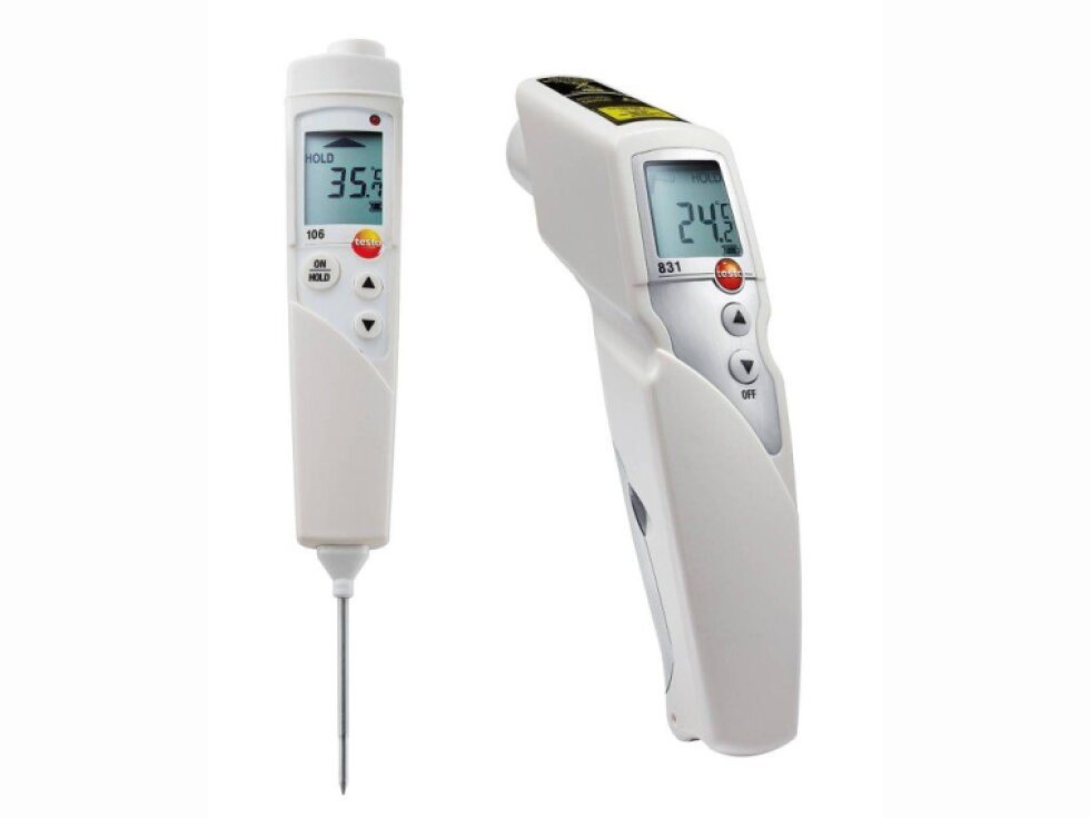 testo 831 a testo 106 - sada infračervených teploměrů