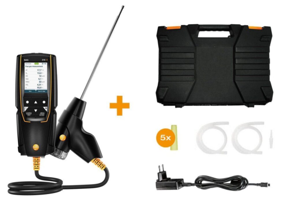 testo 310 II analyzátor spalin