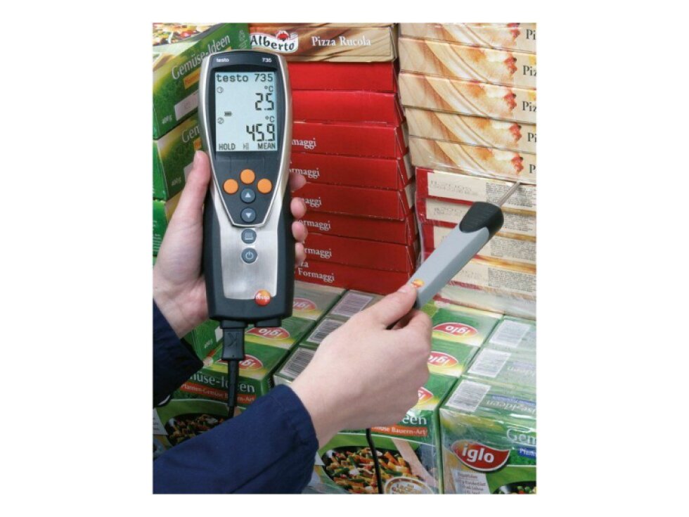 testo 735-1 tříkanálový teploměr