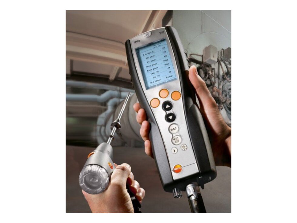 testo 340 analyzátor spalin pro průmysl