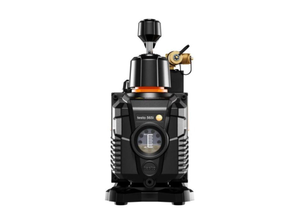 testo 565i - Inteligentní vakuová pumpa pro automatické odsátí s integrovaným zastavením po dosažení cílových hodnot, 10 CFM (283 l/min)