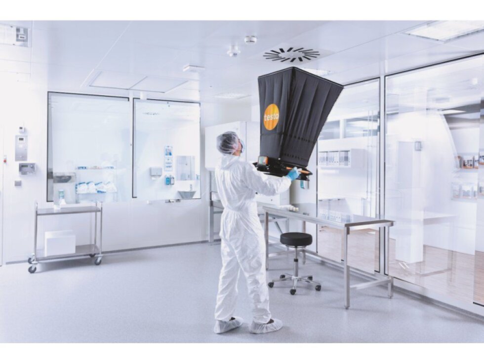testo 420 sada pro měření objemového průtoku