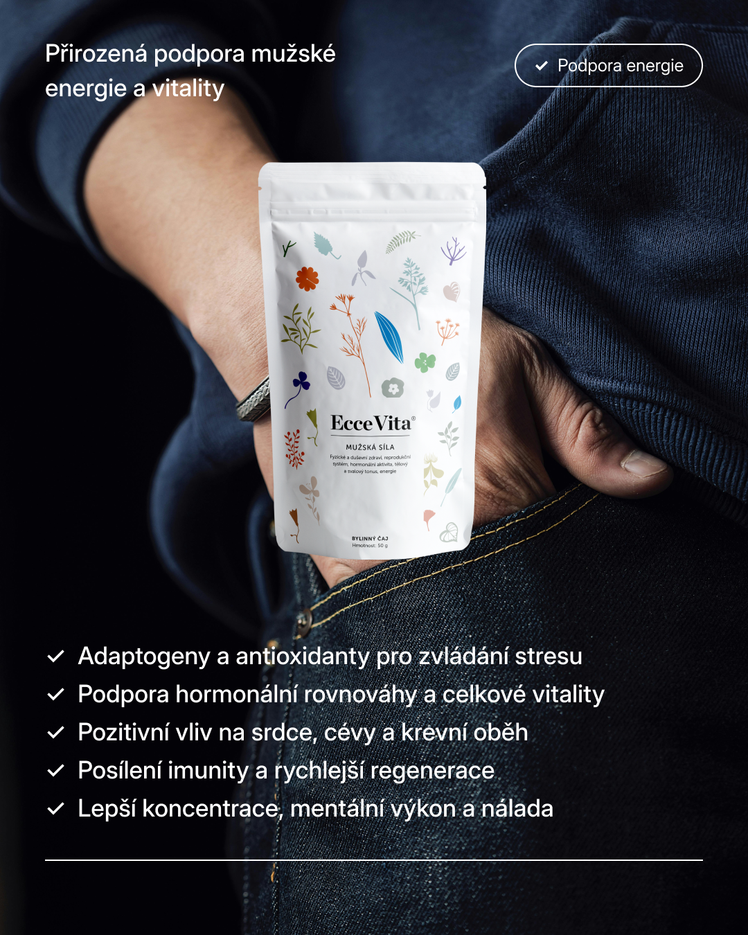 Bylinný čaj Mužská síla