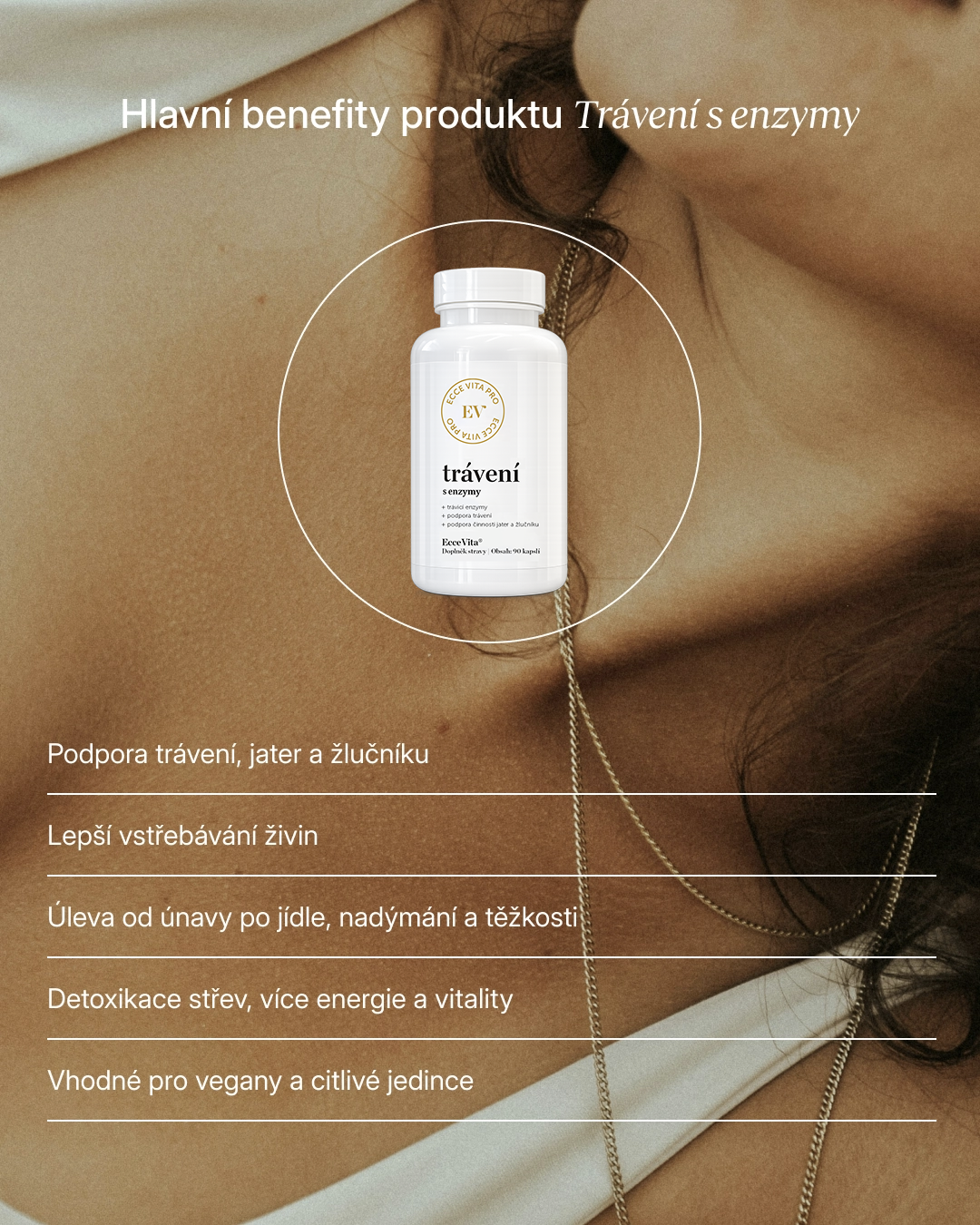 Trávení s enzymy (Digest Plus)