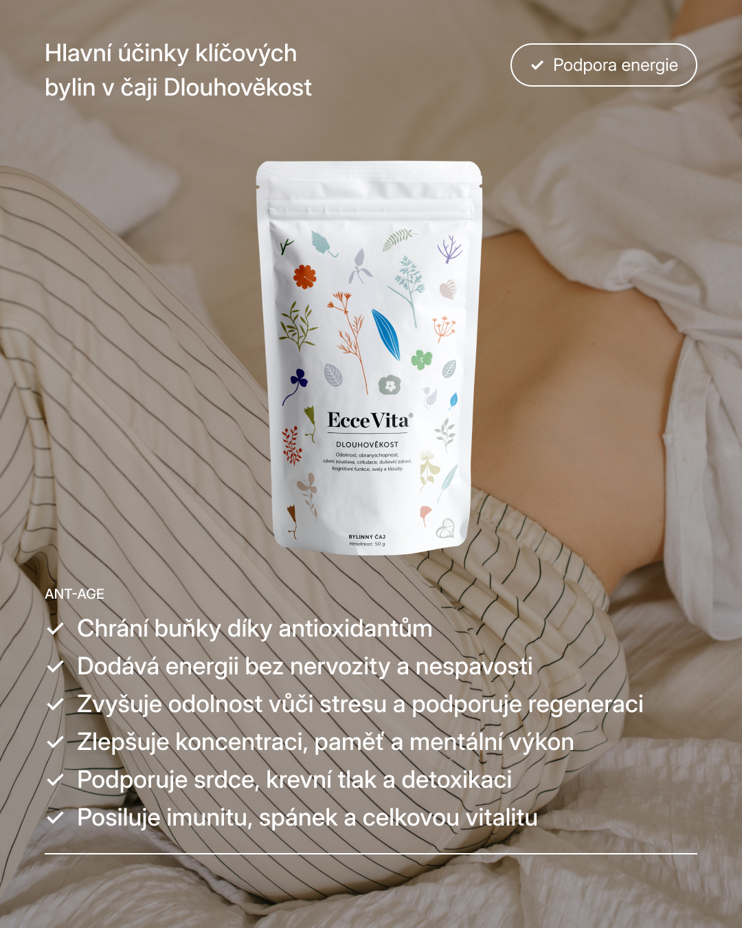 Bylinný čaj Dlouhověkost (Anti-age)